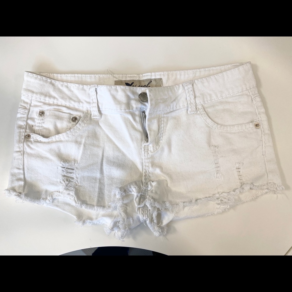 White shorts